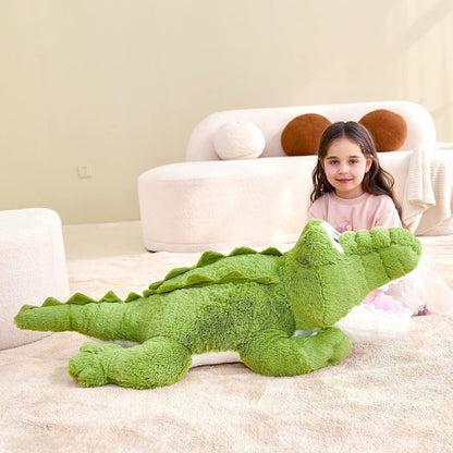 Riesiges Krokodil Kuscheltier 78cm - Plüschtier Geschenk für Kinder