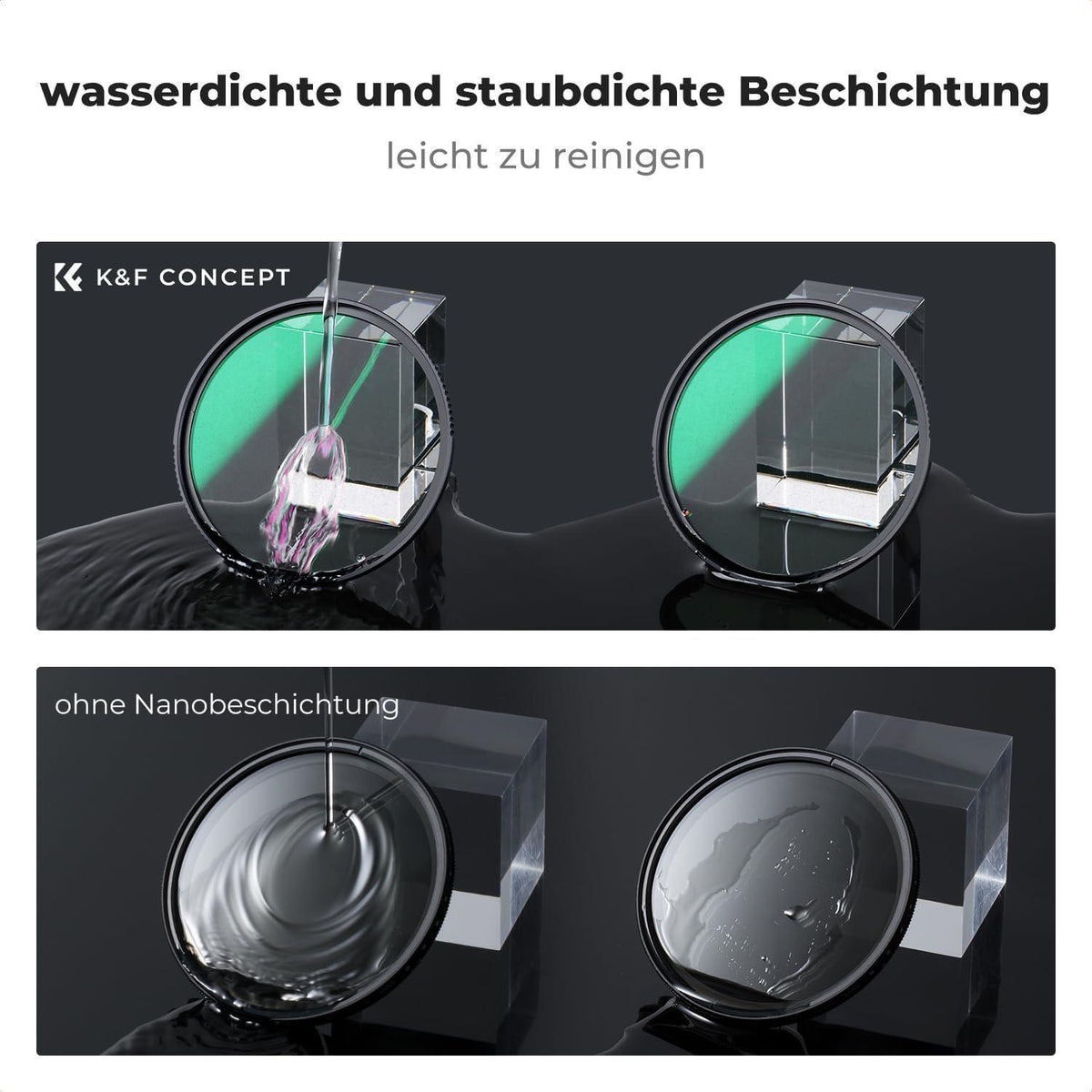 Black Mist Filter 1/8 für sanfte Haut und Filmlook, 62mm