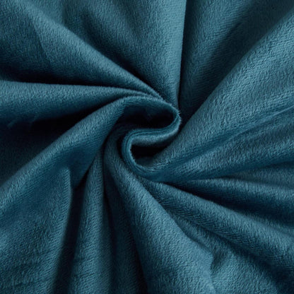 Warme Winterbettwäsche 135x200 cm, 4-teilig, Petrol Blau Fleece