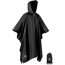 Flintronic Wasserdichter Regenponcho 3 in 1 für Wandern