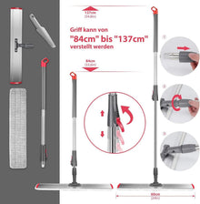 Bodenwischer Set 60cm Breit 137cm Einstellbarer