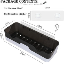 Duschablage ohne bohren für Badezimmer/Küche/Schlafzimmer, 2
