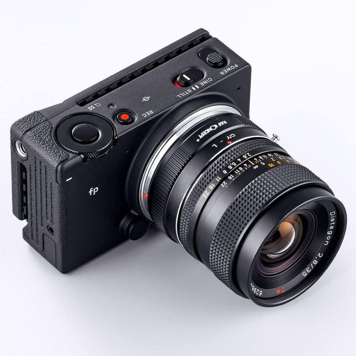 Objektivhalterungsadapter C/Y-L für Contax/Yashica Objektive zur L-Mount Kamera