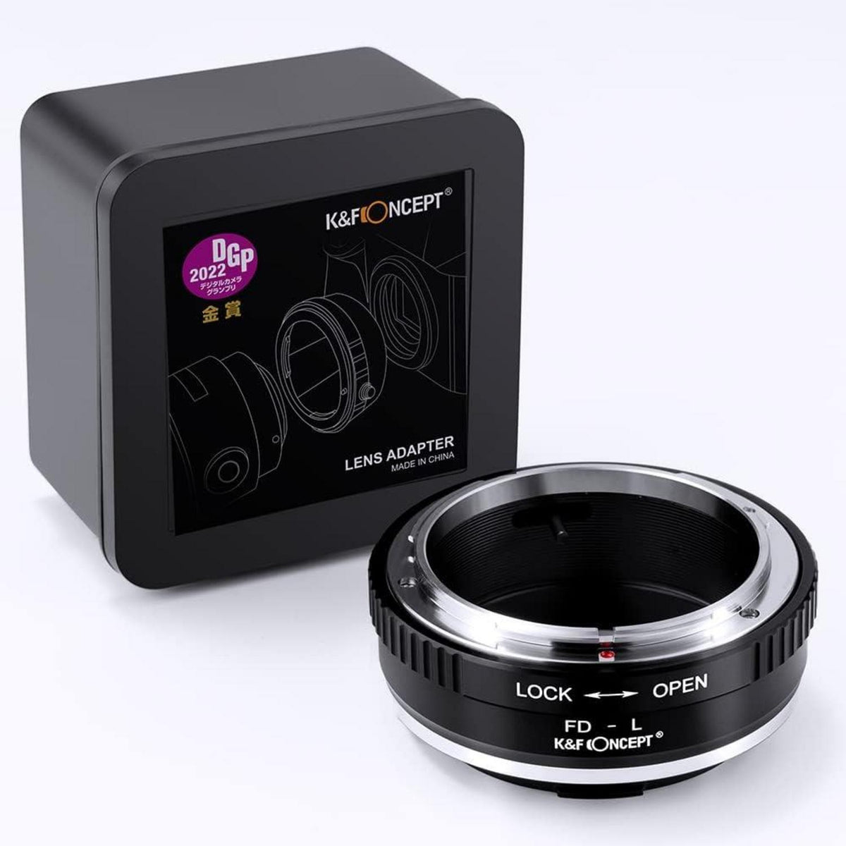 K&F Concept FD-L Objektivadapter für Canon FD & FL auf L