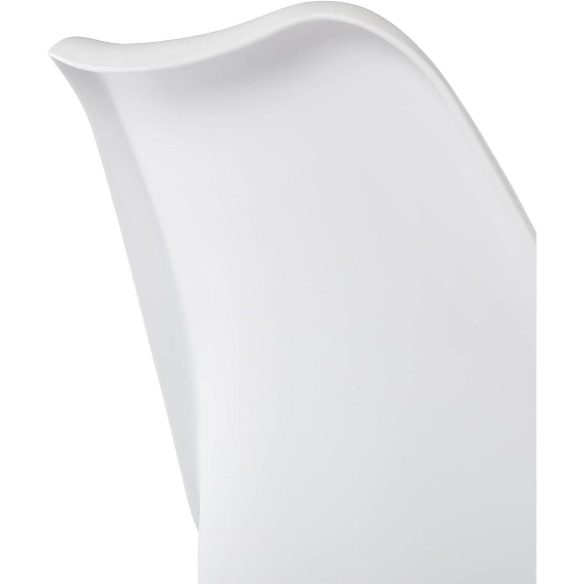 8 Esszimmerstühle Buche Holz, skandinavisches Design, weiß