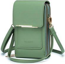 Kleine Damen Umhängetasche mit RFID-Fächern & Crossbody-Träger