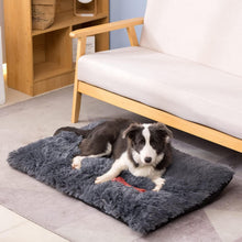 Hundebett Großes Waschbares Hundekissen Grau 100x70cm