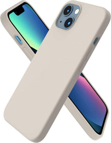 Silikon Case für iPhone 13 6,1 - Ultra Dünne Hülle Grau