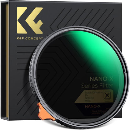 2-in-1 Black Mist & Variable ND Filter 62mm
