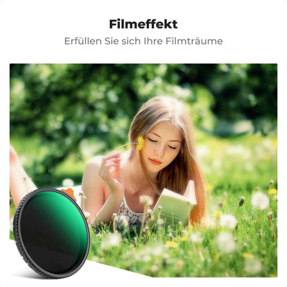 2-in-1 Black Mist & Variable ND Filter 62mm