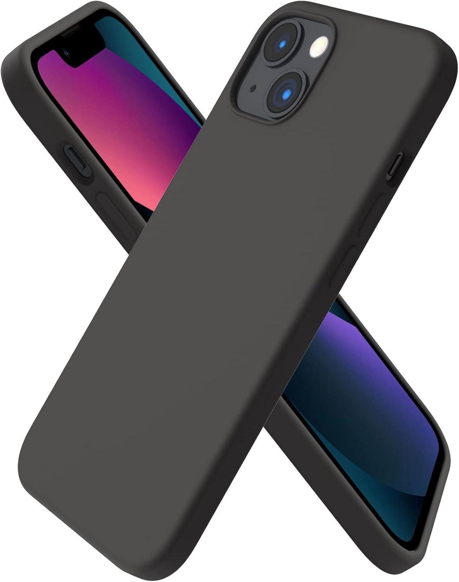 iPhone 13 6,1 Silikon Case Ultra Dünn Flüssig Silikon Schutz