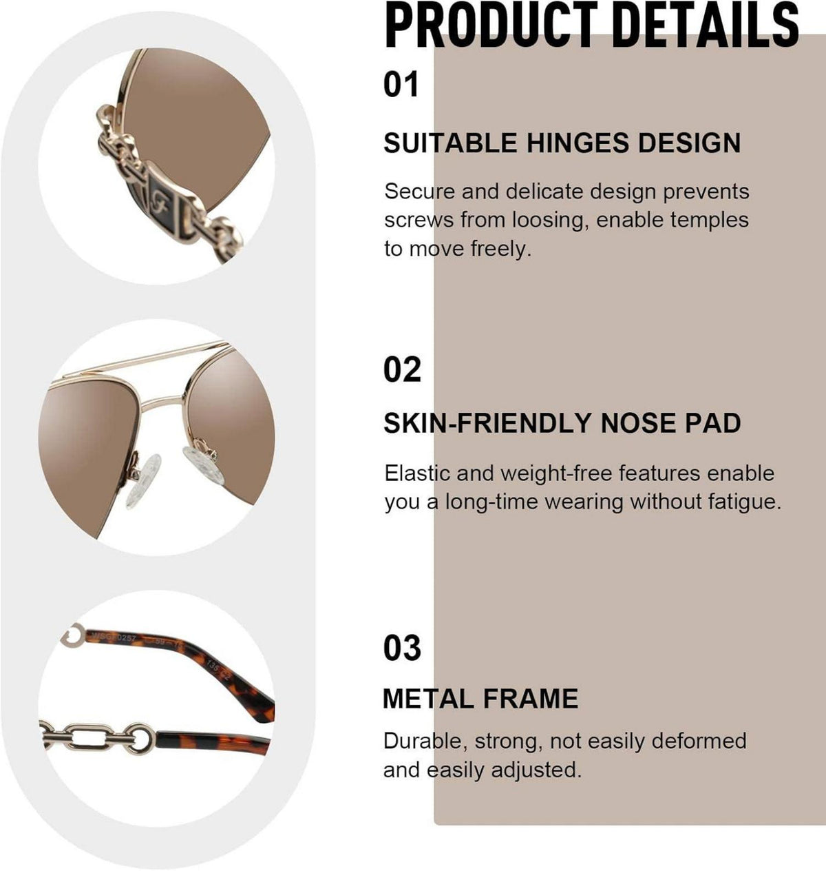 Verspiegelte Sonnenbrille Damen Vintage Pilotenbrille UV400 Retro