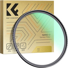 UV-Filter K&F Concept D-Serie 58MM MCUV Pro kein Vignettierung