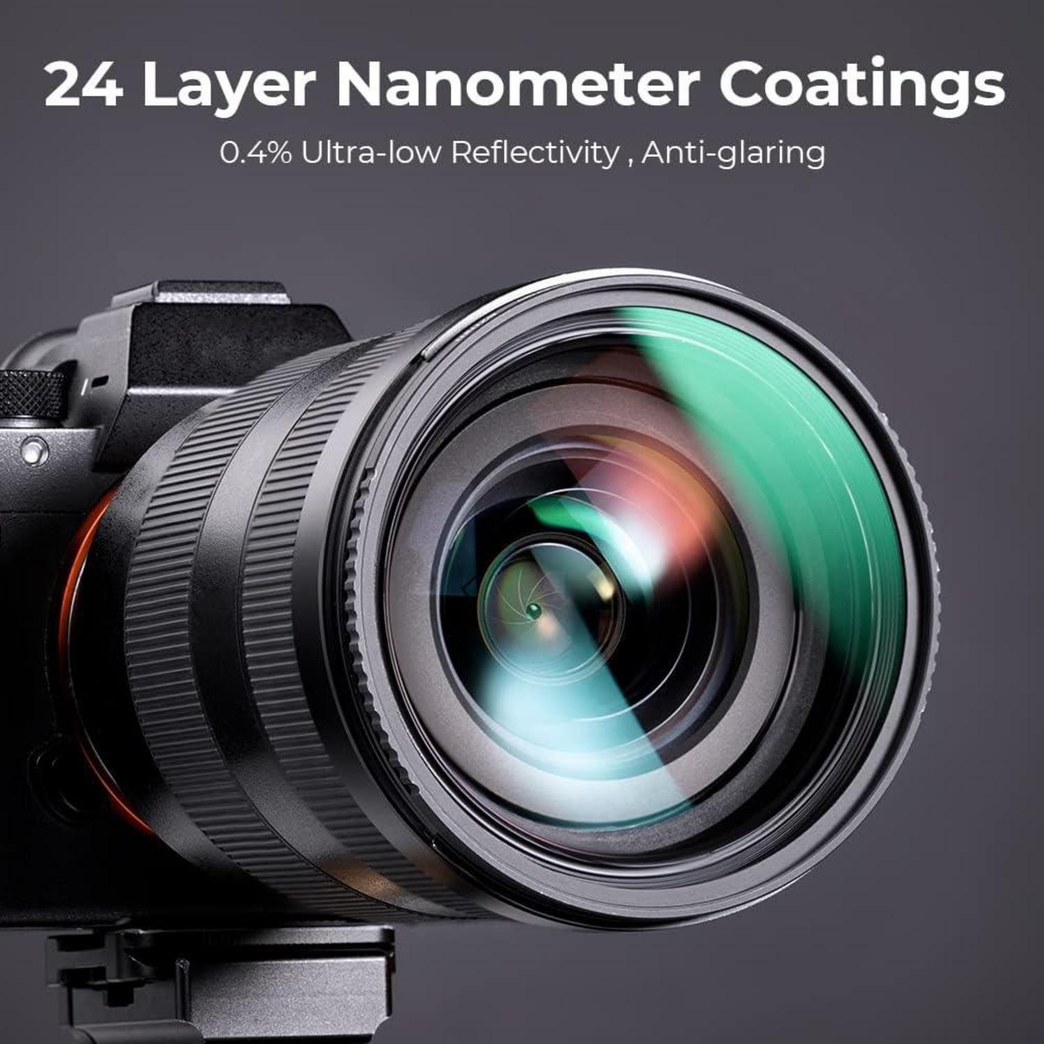 72MM MCUV Pro UV-Filter Slim MC Schutzfilter für Kameraobjektiv