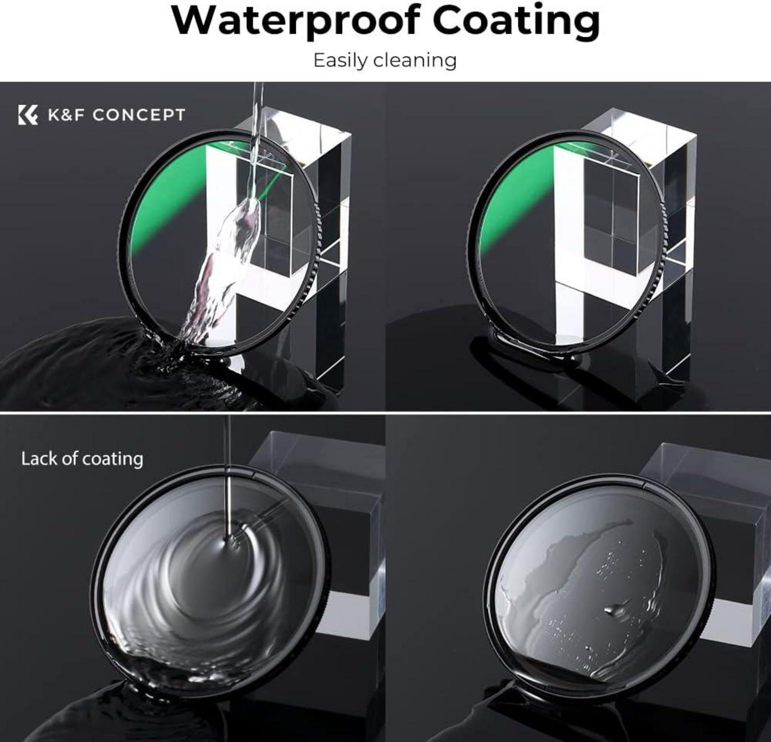 72MM Slim UV-Filter AGC-Glas Schutzfilter - K&F Concept D-Serie