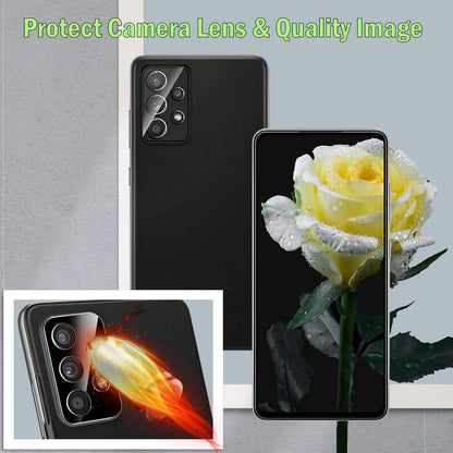 Panzer Schutz Glas Samsung Galaxy A53 5G + Kamerafolie 9H