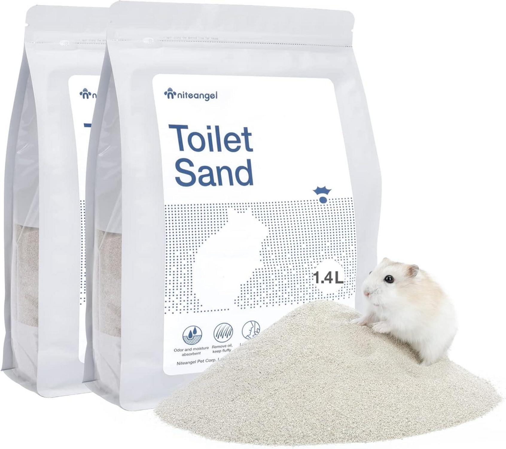 Niteangel Hamstersand für syrische Zwerghamster und Mäuse