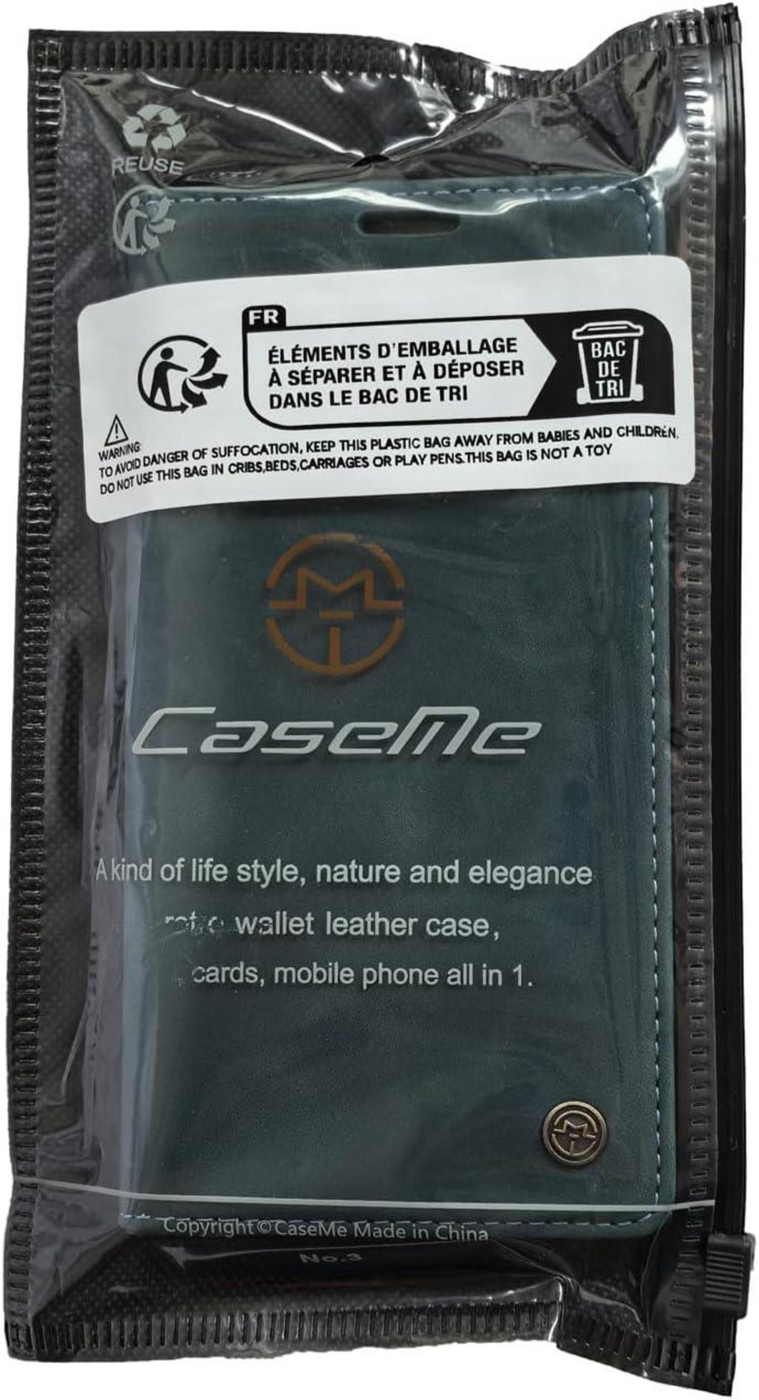 Samsung Galaxy A53 5G CaseMe Handyhülle Leder Schutzhülle mit Kartenfach