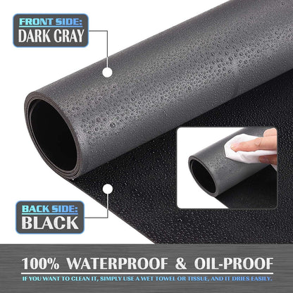 Schreibtischunterlage PVC 80x40cm doppelseitig wasserdicht