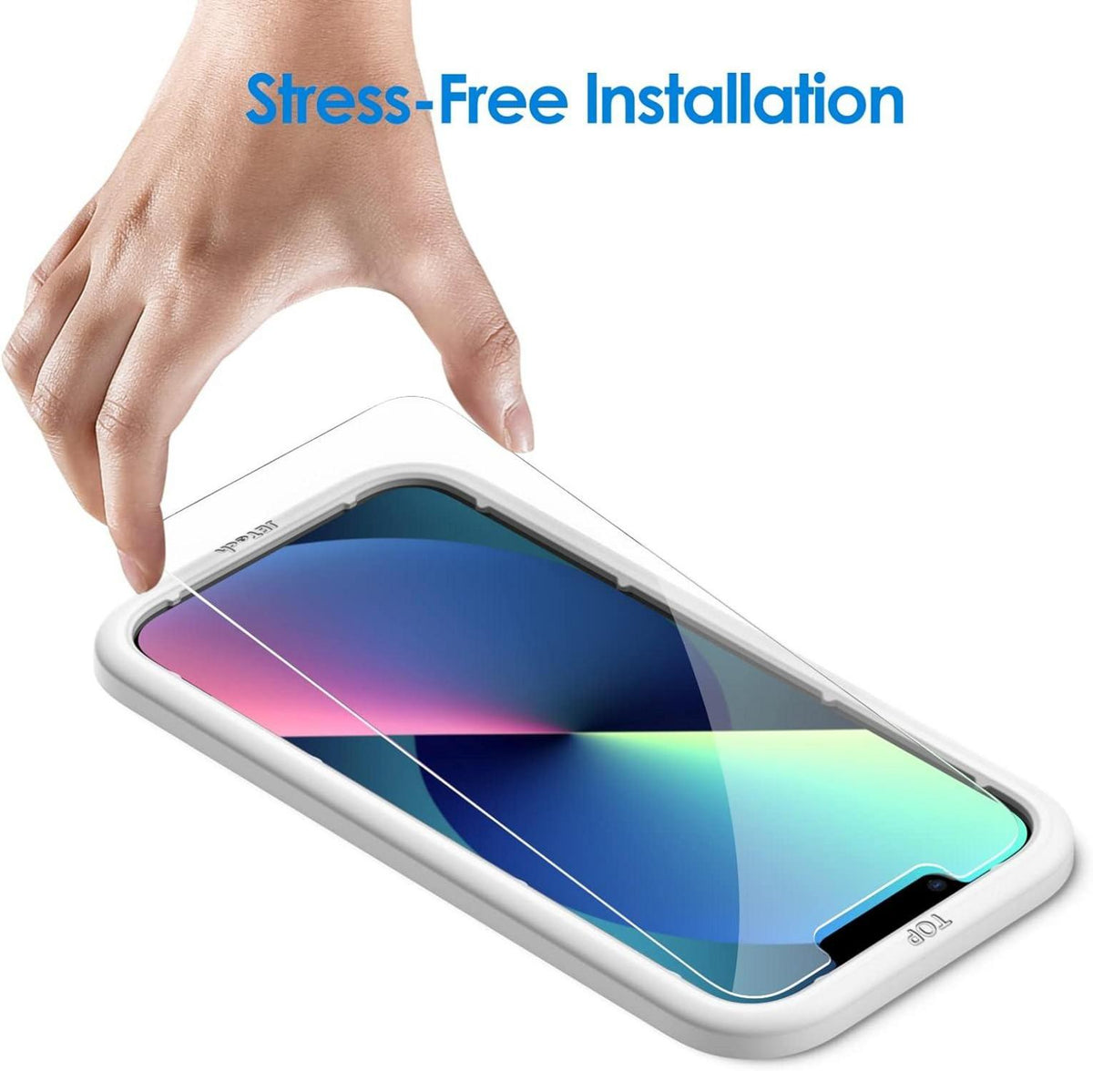 iPhone 13 Pro Max 6,7 Zoll Schutzfolie 2 Stück Kameraschutz Gehärtetes Glas