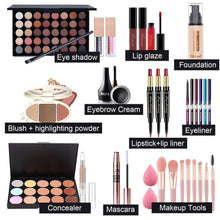 Professionelles Make-up Set 32tlg. – Kosmetik Geschenkset für Frauen