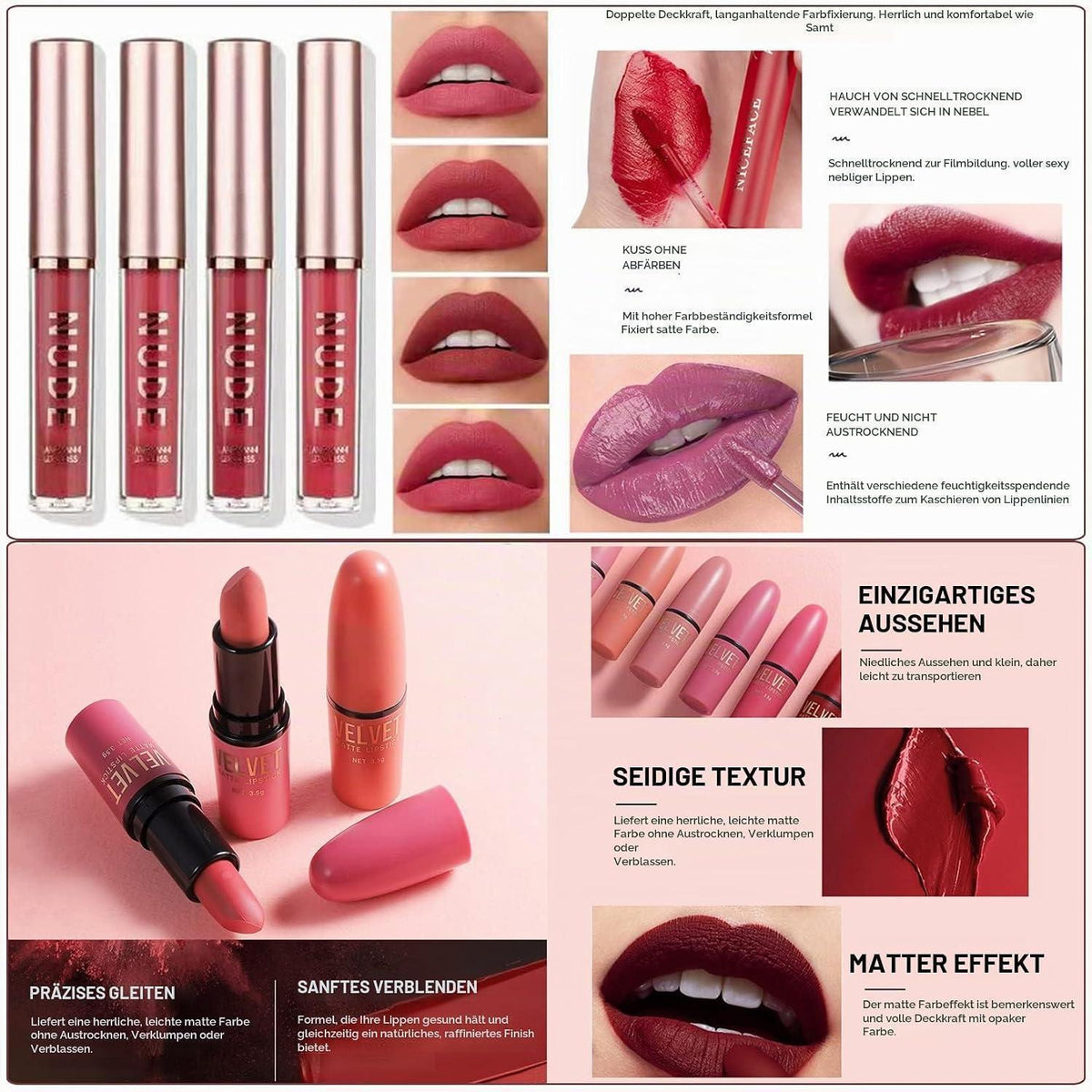 Professionelles Make-up Set 33tlg. mit Kosmetiktasche