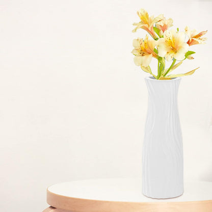 SOUJOY Kunststoff Blumenvasen Konisch 10 Stück Wohnzimmer Dekoration