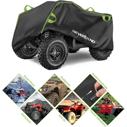 ATV Abdeckplane Wasserdicht, Winterfest, XL 210x120x115cm