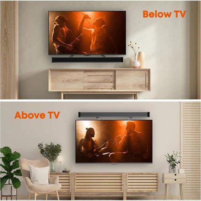 Soundbar Halterung für 23-65 Zoll TV, bis zu 15kg, schwarz
