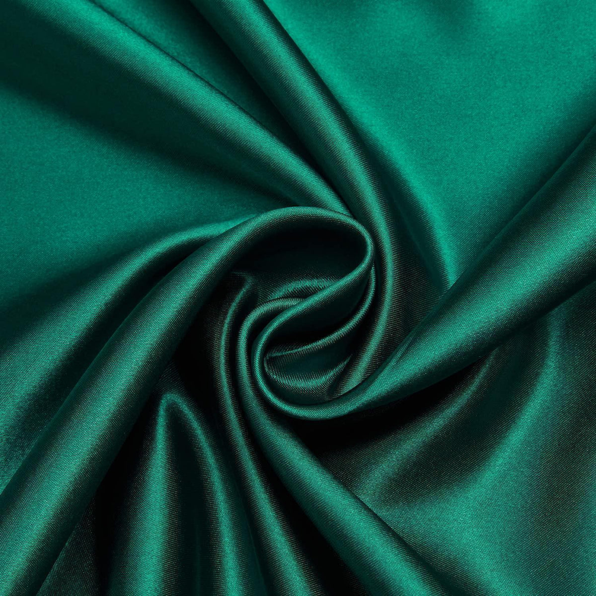 Satin Bettwäsche Set 135x200 cm Dunkelgrün