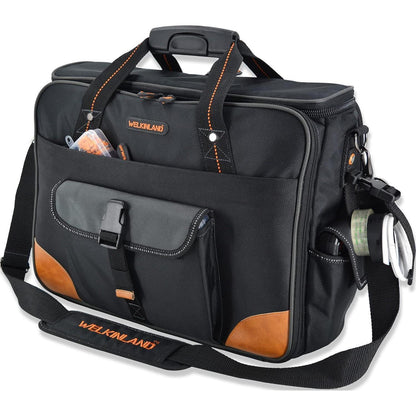 Werkzeugtasche Elektriker 88 Fächer, 17" Laptopfach, robust