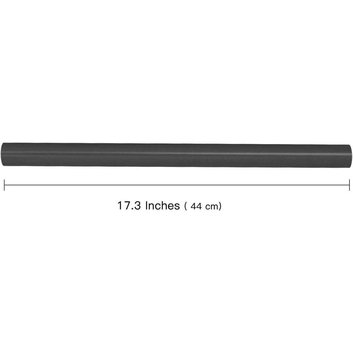 Geschenkpapier Schwarz Metallic Matt 44cm x 10m für alle Anlässe