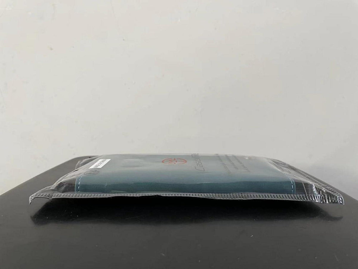 CaseMe Samsung Galaxy S21 5G Handyhülle Leder Blaugrün Flip Case