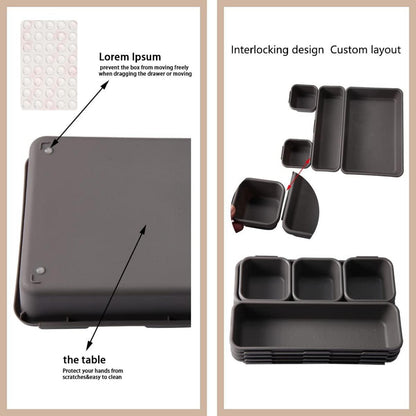 Schubladen Organizer 16 Stk Trennsystem Silikon Anti-Rutsch Kugel