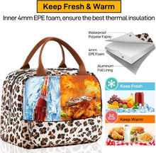 Isolierte Lunchtasche für Damen Herren Arbeit Erwachsene