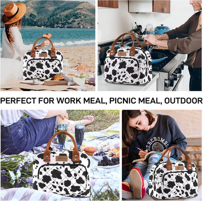 HOMESPON Isolierte Lunchtasche für Erwachsene Kühltasche Behälter - Stylisches