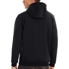 Herren Sherpa Hoodie mit Kängurutasche – Warm & Winddicht – Schwarz XXL