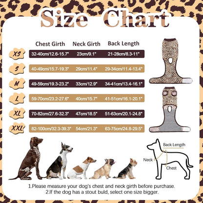 Hundebody OP Katzenbody Kastration Rüde Braun 2XL