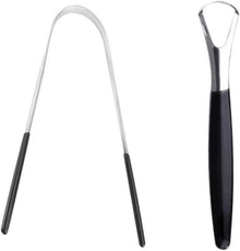 Edelstahl Zungenreiniger Set Tongue Scraper Cleaners