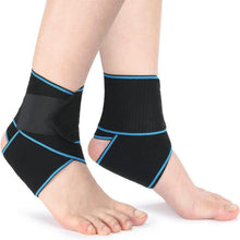 Sport Knöchelbandage 2 Stück verstellbar hochelastisch