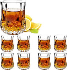 5cl Schnapsgläser aus bleifreiem Glas mit schwerem Boden - 8-teiliges