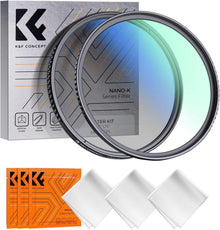 K&F Concept 62mm Polfilter und UV Filter Set