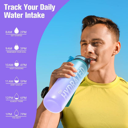 Sport Trinkflasche BPA-frei Tritan 1L/500ML/750ML Auslaufsicher