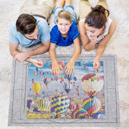 Celawork Puzzlematte Schwarz 100x140 cm für 3000 Puzzle Teile