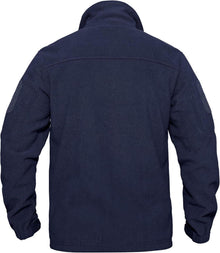 Herren Outdoor Fleecejacke Winddicht mit 7 Taschen Warme