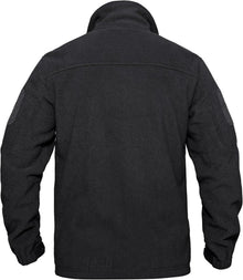 MAGCOMSEN Herren Outdoor Fleecejacke winddicht mit 7 Taschen