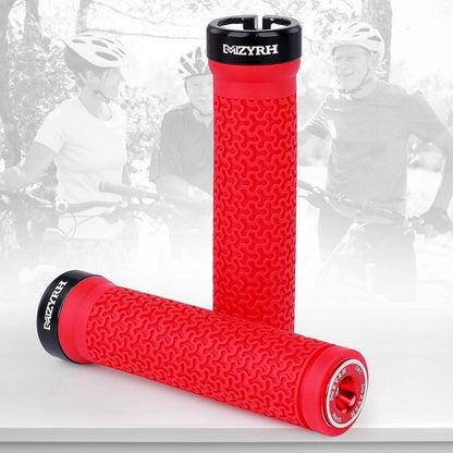 Ergonomische Fahrradgriffe MTB – Rutschfest & Komfortabel Rot