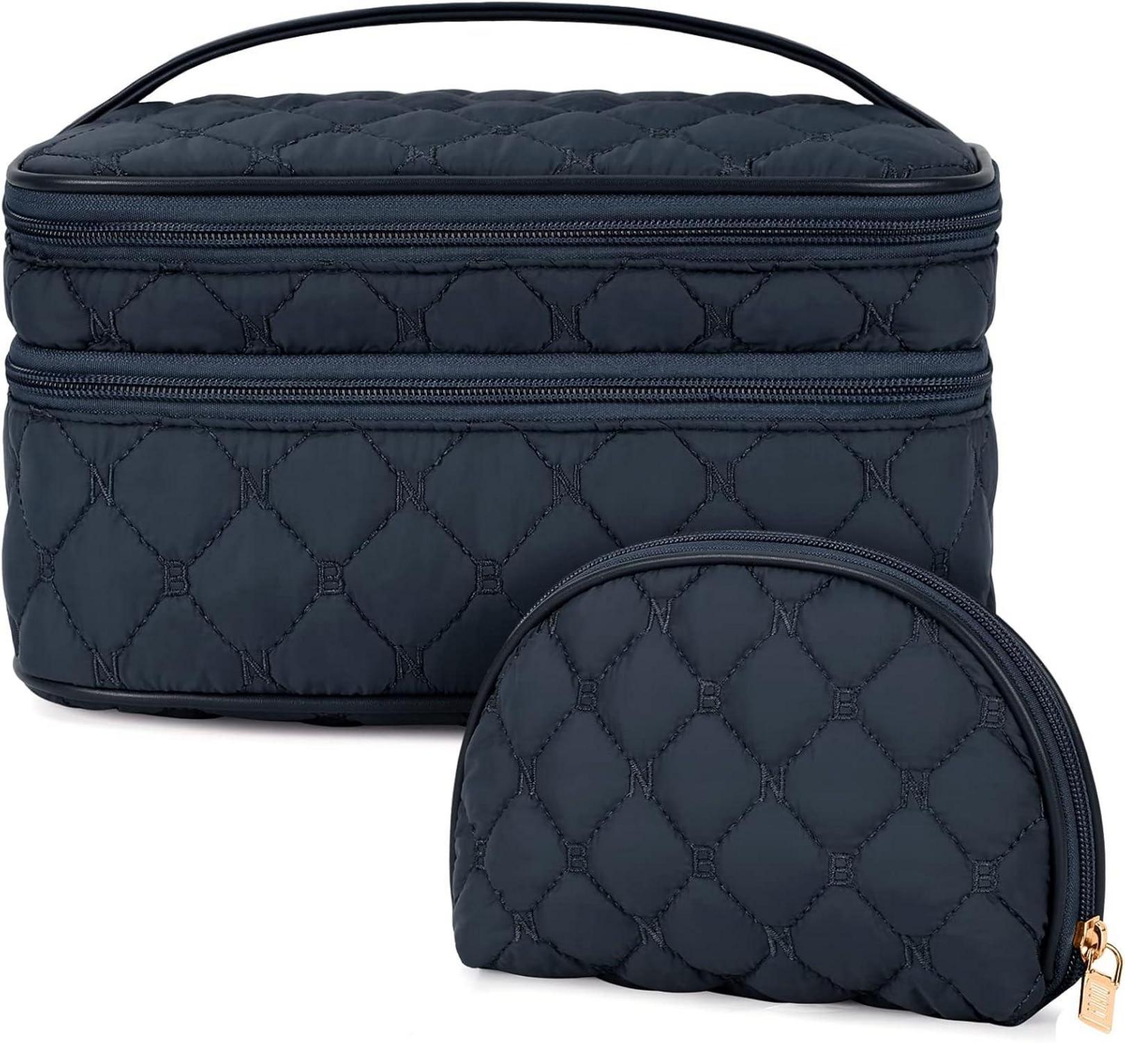 Kosmetiktasche Doppelschicht wasserdicht Kulturbeutel Mädchen 2er Set