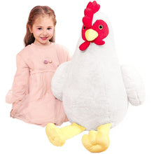 Riesiges Huhn Kuscheltier 60cm - Plüschtier für Kinder & Erwachsene