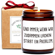 Duftkerze Natürliches Sojawachs Geschenk 200g für Freunde